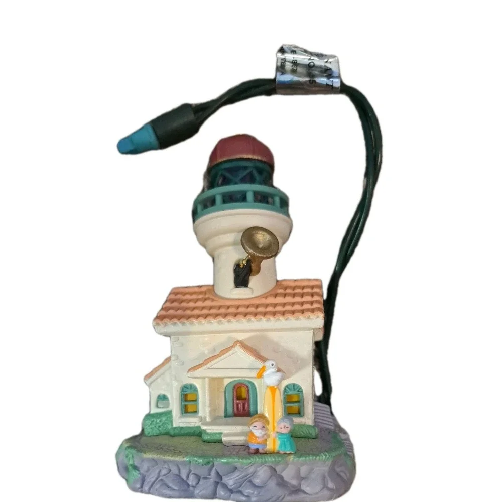 Hallmark Keepsake Lighthouse Greetings‎ 2nd in Series Ornament 1998 TESTED